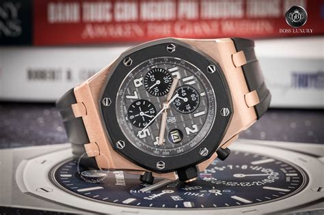 audemars piguet rubber clad rose gold|Audemars Piguet offshore rose gold.